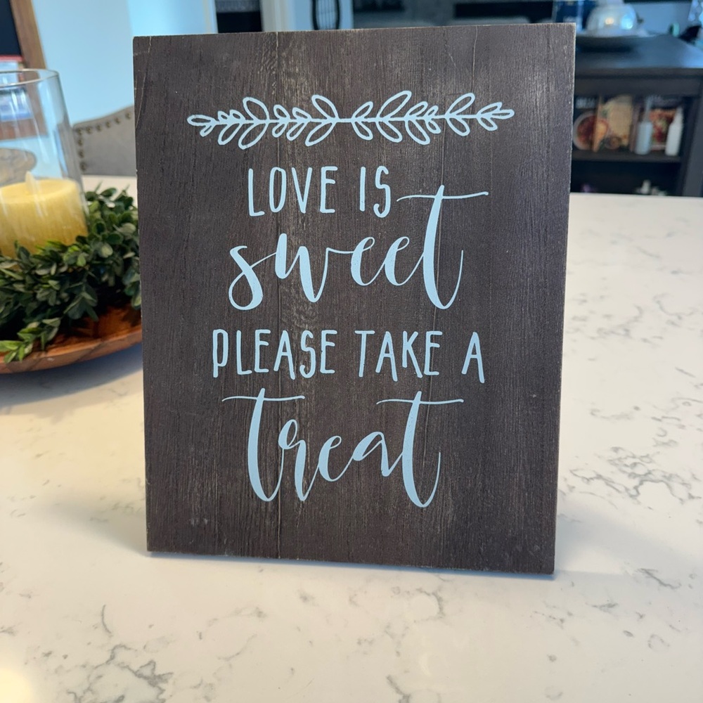 Cute sign from Hobby Lobby